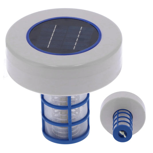 Solar Powered Pool Ionizer Cleaner Ion Swimming Pool SPA Fountain Cleaning Equipment