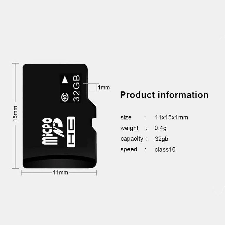 Memory Card - 32\64\128GB, 1TB microSD Card with Adapter