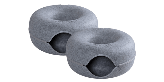 Donut Cat Cave Tunnel Bed Tube House Large/Small