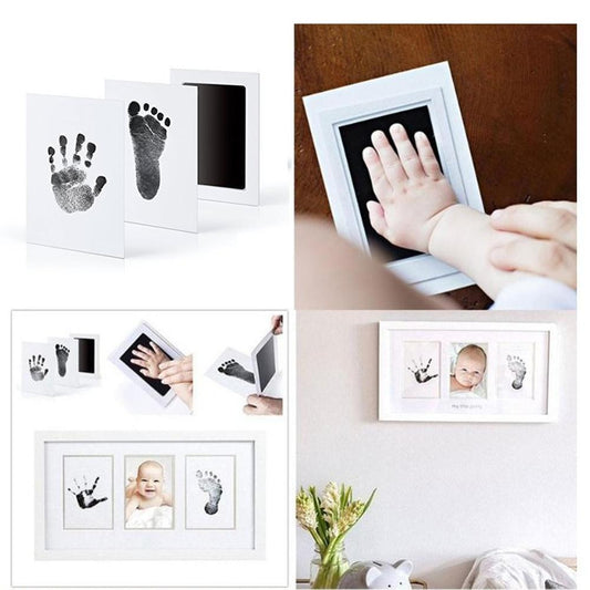 Baby imprint kit - Baby Footprints Handprint Ink less Kit