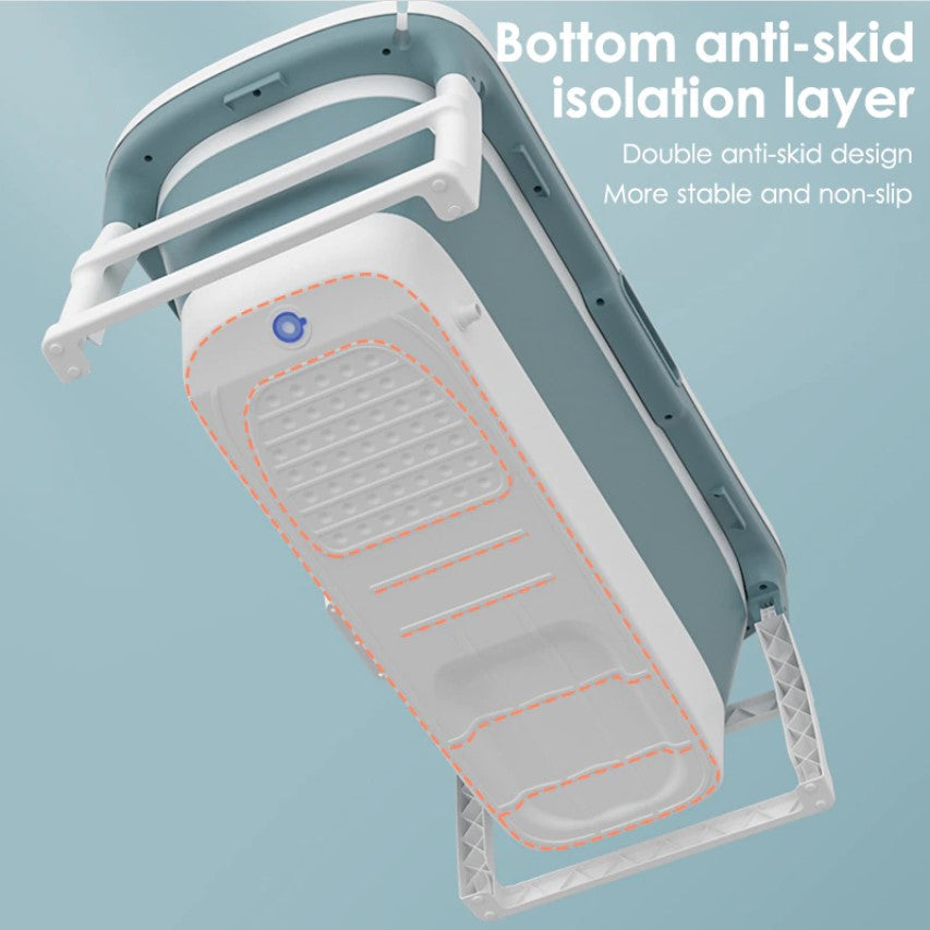 Adults Portable Folding Shower Bathtub