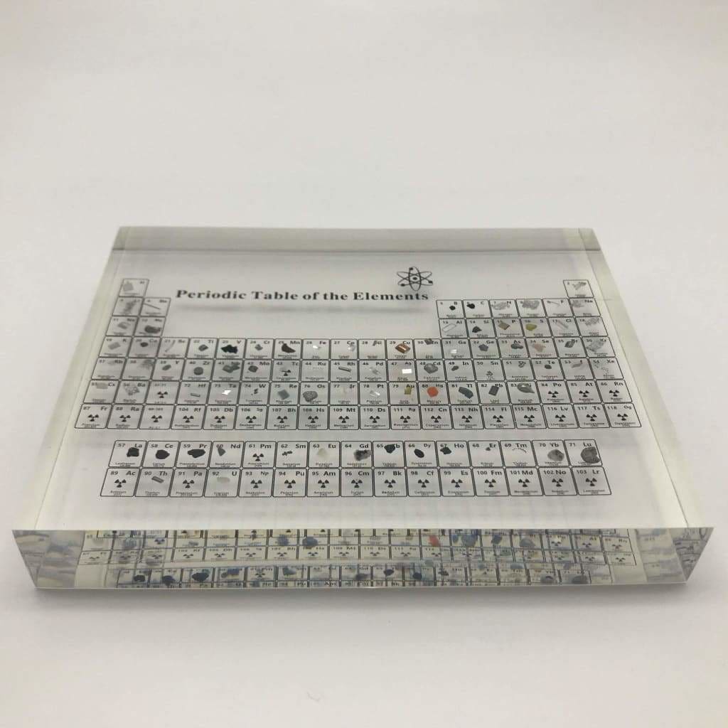 The Periodic Table With Real Elements, Science Education Learning (Collector's Edition)