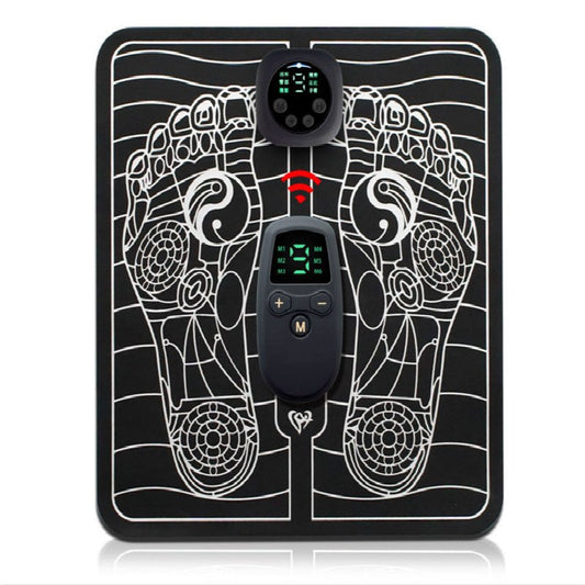 Electric Muscle Stimulator EMS Foot Massager Bioelectric Therapy Acupoint Massaging Body Shaping Mat For Varicose Veins