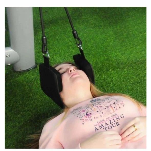 Hammock Neck Massager, stand for Neck Traction, Hamac cervicales to Reduce Neck Pain Relief Relaxation