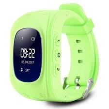 INFATUAT- Gift Store kids watch Green GPS Smart Safety Watch For Kids