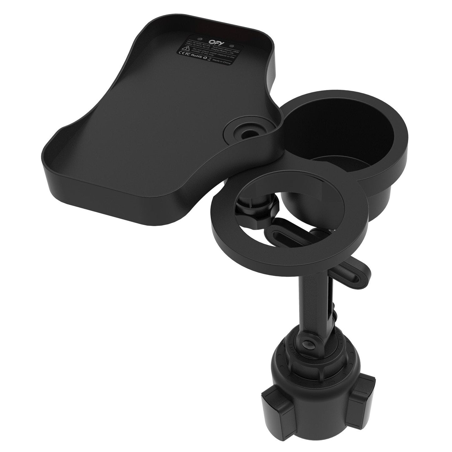 Multifunctional cup phone holder for car with wireless charger