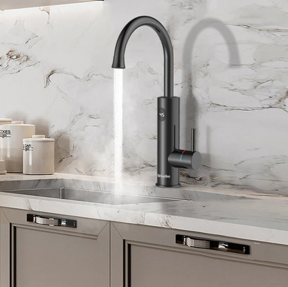 Instant Hot Water Tap Faucet, 3200W 2 in 1 Kitchen Instant Boiling Water , Digital Temperature Display