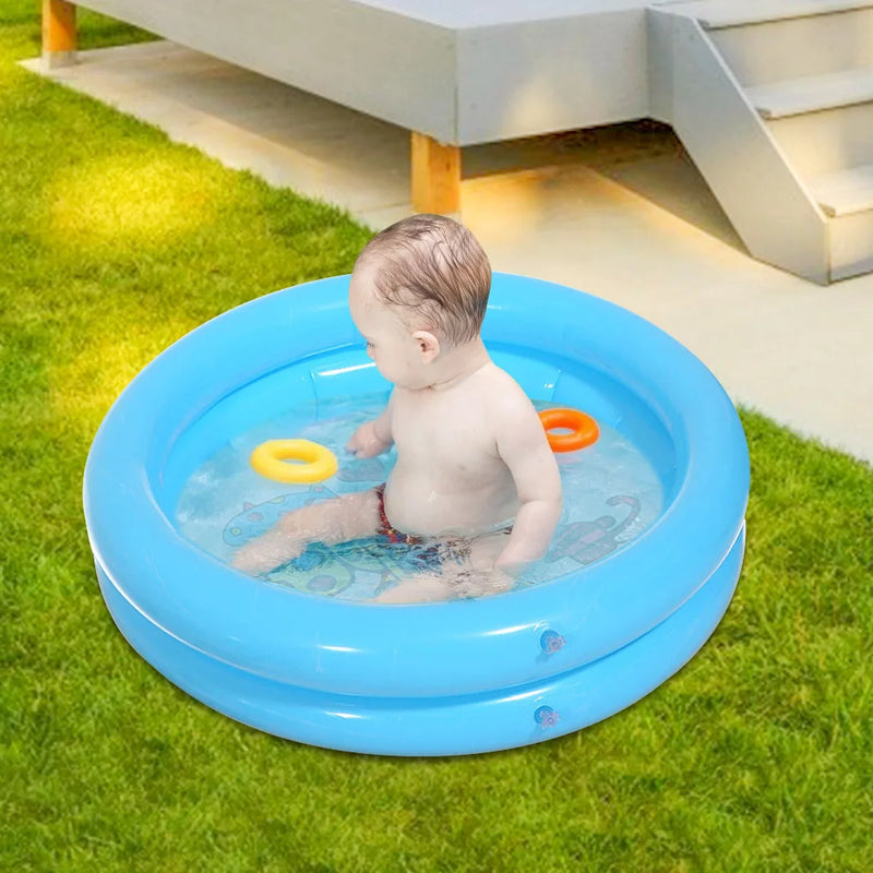 Baby Swimming Pool Child Summer Kids Water Toys Inflatable Bath Tub Round Lovely Animal Printed Pool