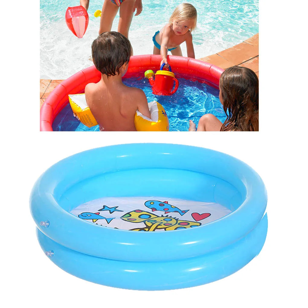 Baby Swimming Pool Child Summer Kids Water Toys Inflatable Bath Tub Round Lovely Animal Printed Pool