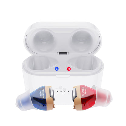Rechargeable & Invisible Hearing Aid SR02 , Upgraded Version Stronger Suction Power