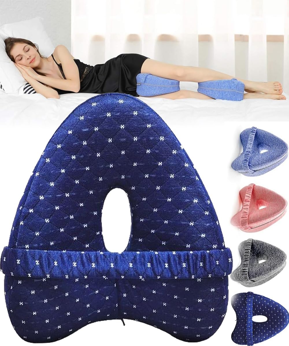 ComfortAlign™  Alignment Relieve Pain & Sciatica Pillow Elevation Wedge For Side Sleepers