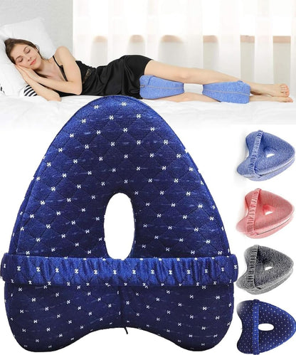 ComfortAlign™  Alignment Relieve Pain & Sciatica Pillow Elevation Wedge For Side Sleepers