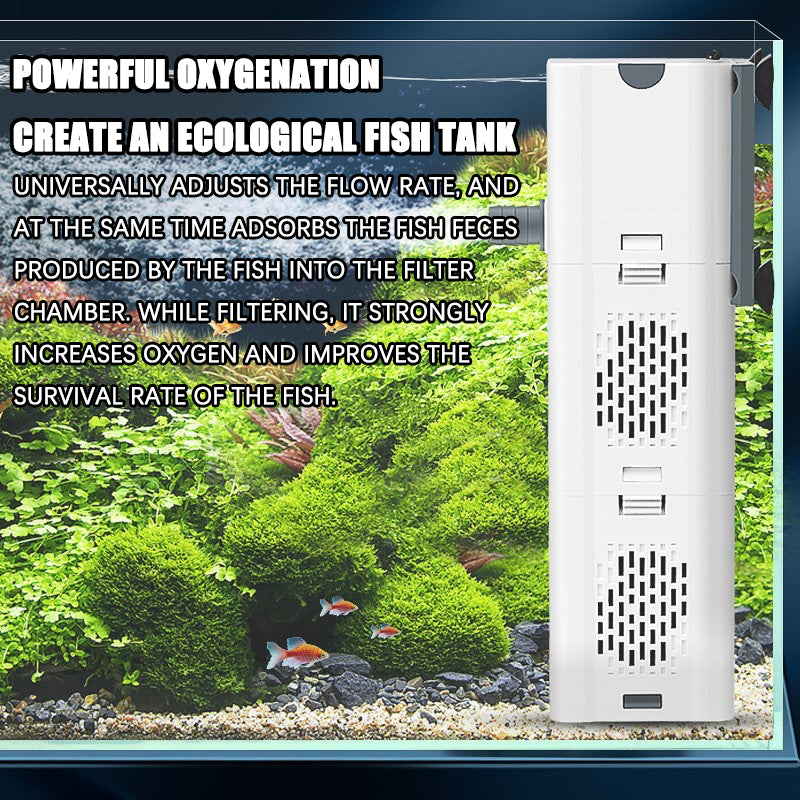 4-in-1 Multifunctional Aquarium Water Pump And Air Pump Filter