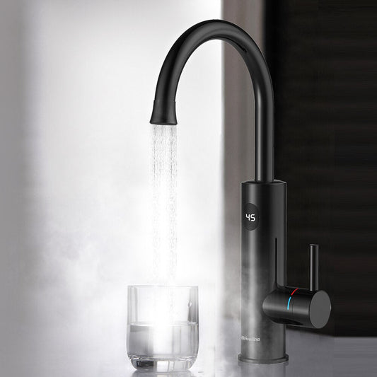 Instant Hot Water Tap Faucet, 3200W 2 in 1 Kitchen Instant Boiling Water , Digital Temperature Display