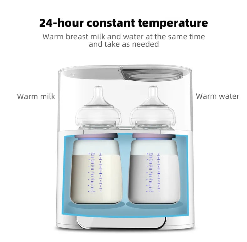 Baby Bottle Warmer Multi function Fast Baby Accessories Food Heater Milk Warmer Steriliser with ACcurate Temperature Control