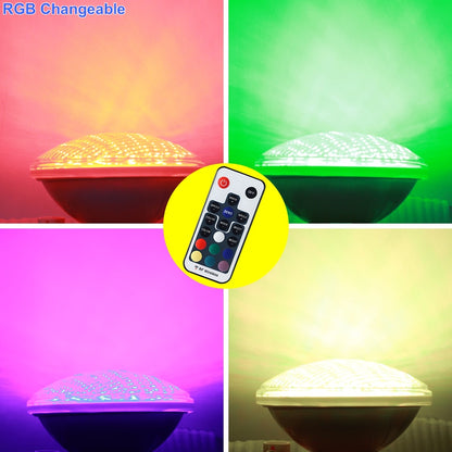 RGB Pool Light Par56 Luz Piscina 24W 36W Underwater Led Lamp Ip68 Waterproof Pond Lights 12V Led Light replace Halogen Lamp