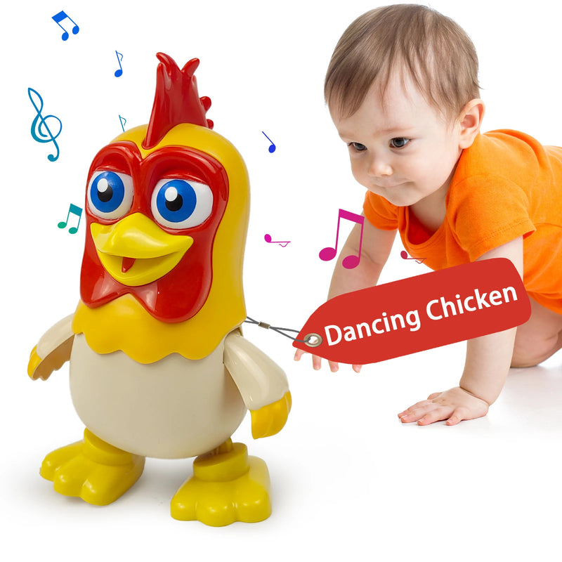 Dancing Chicken Baby Toys Bartolito Toddlers Toys La Granja de Zenon with Music Kids Interactive Early Learning Educatio