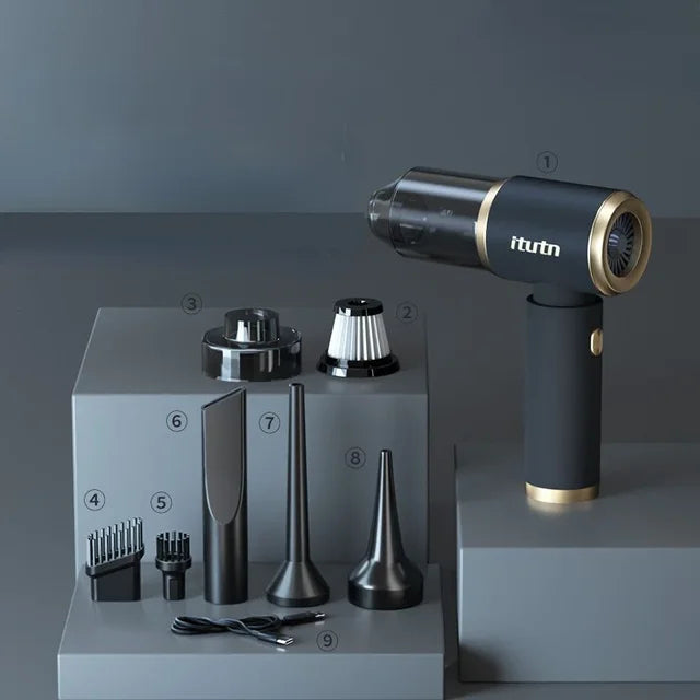 Electric Air Duster & Vacuum 4 in 1