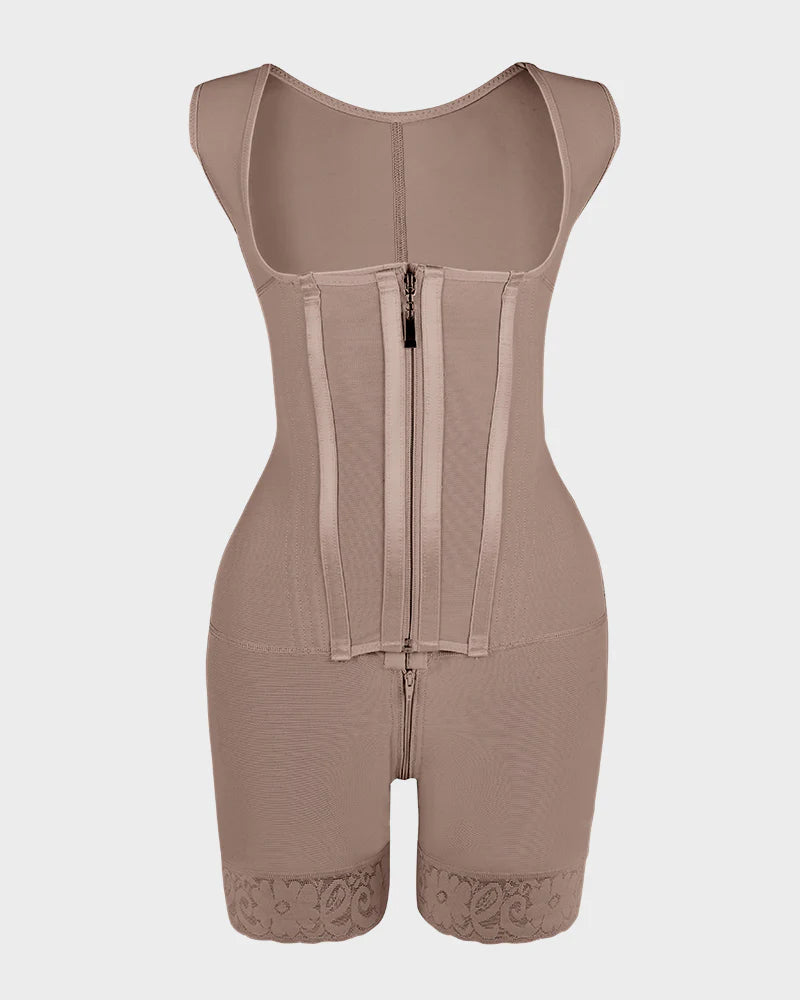 Colombian Faja - High Compression Tummy Control Size Slimming Post Parto Tuck Girdle Curvy Waist Body Suit Shapewear