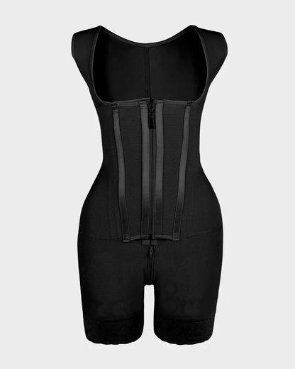 Colombian Faja - High Compression Tummy Control Size Slimming Post Parto Tuck Girdle Curvy Waist Body Suit Shapewear