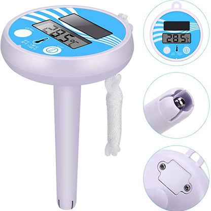 Swimming Pool Thermometer Large Screen Display Thermo meter for Most Types of Pool
