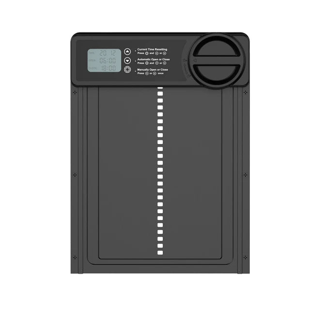 Automatic Chicken Coop Door Induction Electric Metal Intelligent Timing Auto Opening & Closing