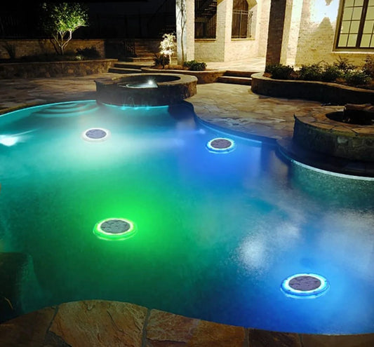 Solar Floating Pool Lights Floating Lights Garden Decoration Pool Lights Swimming Pool Party Night Light For Yard Pond Pool Blue