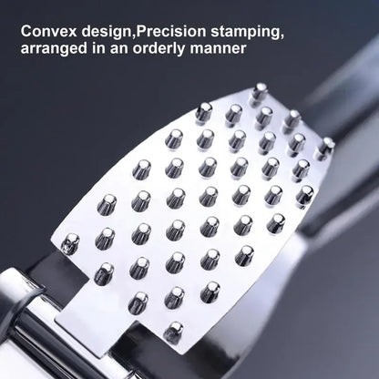 Multifunction Garlic Press Mincer Zinc Alloy Crusher Kitchen Cooking Ginger Squeezer Masher Handheld Ginger Mincer Tool