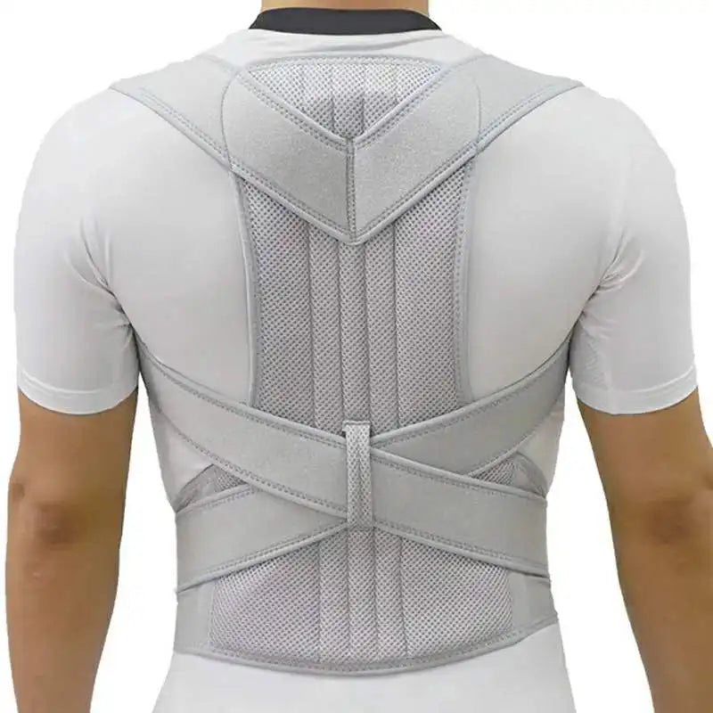 Adjustable Back Support Brace for Men & Women – Comfortable Posture Alignment Aid