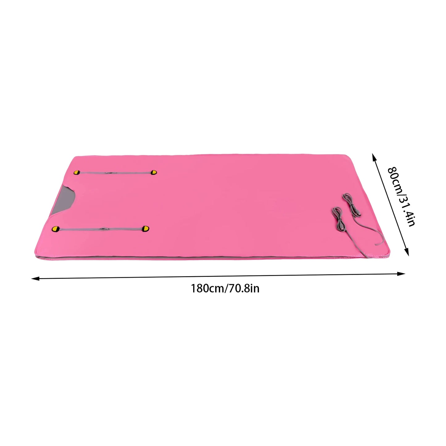 Portable Zipper Design Sauna Blanket - Relaxing Heating Spa Blanket (35-80℃) for Home and Salon Body Relaxation