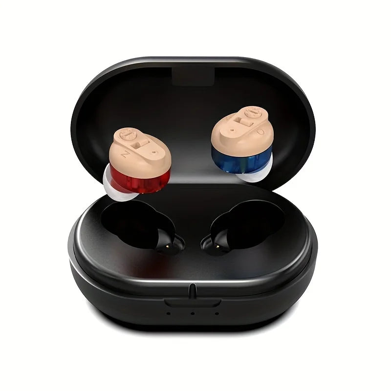 Rechargeable Mini Invisible Pocket Hearing Aid for the Hearing Impaired - Digital Sound Amplifier