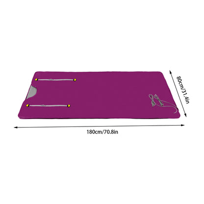 Portable Zipper Design Sauna Blanket - Relaxing Heating Spa Blanket (35-80℃) for Home and Salon Body Relaxation