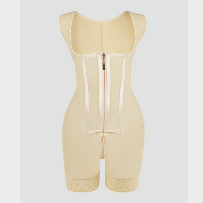 Colombian Faja - High Compression Tummy Control Size Slimming Post Parto Tuck Girdle Curvy Waist Body Suit Shapewear