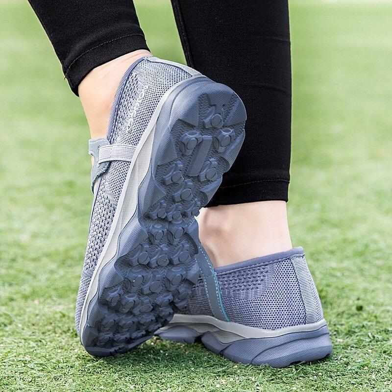 Casual Comfortable Breathable Walking Shoes With Elastic Strap