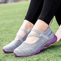 Casual Comfortable Breathable Walking Shoes With Elastic Strap