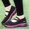 Casual Comfortable Breathable Walking Shoes With Elastic Strap