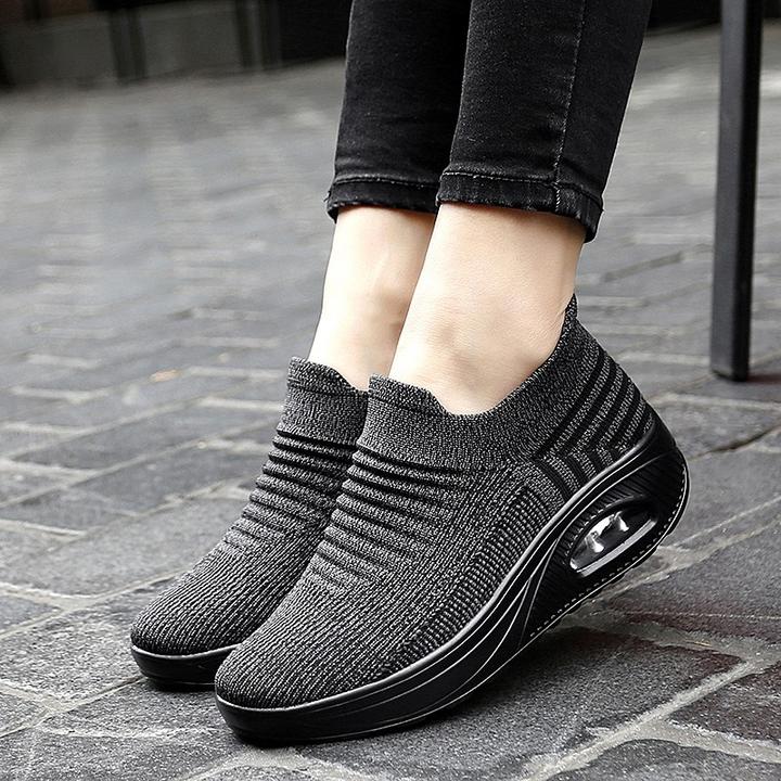 women's elastic lightweight breathable sneakers