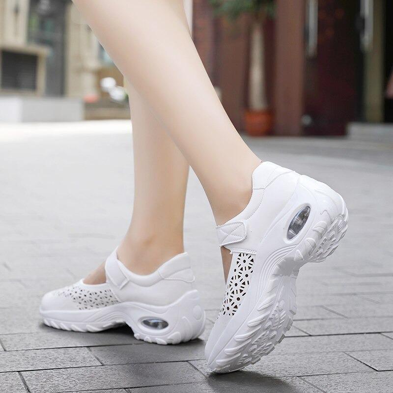 Women's Comfortable Breathable Hollow Casual Shoes Style