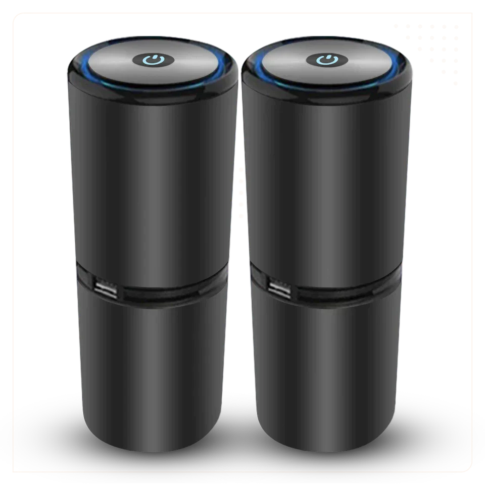 Ionic Air Purifier For house, Portable & Mini, For Car, Pet odor, Chemi odor, Material off-gassing odor, Mold