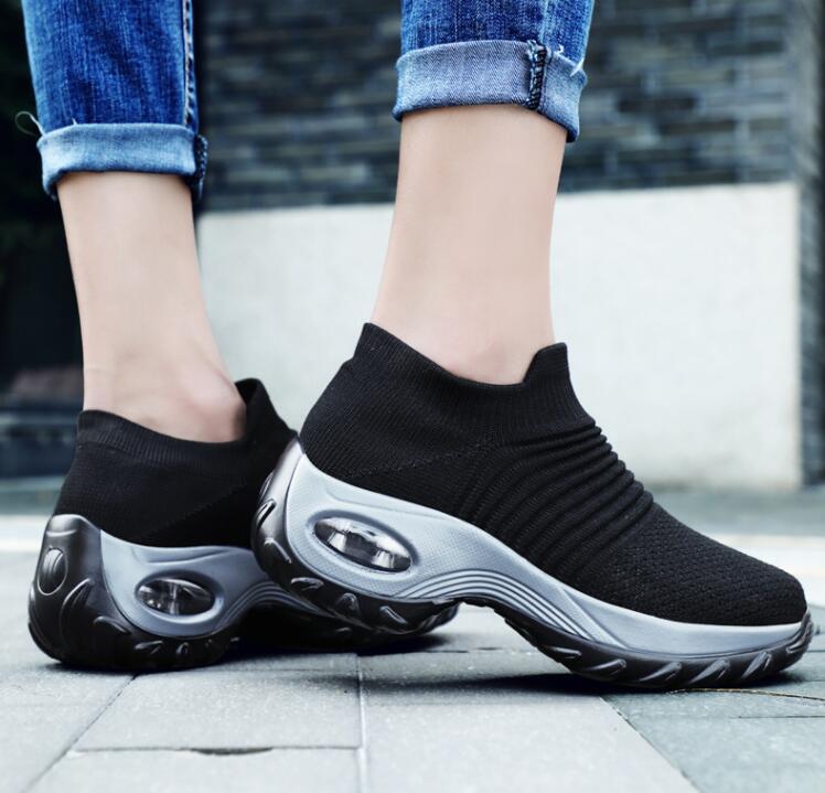 Women's Walking Shoes Sock Sneakers