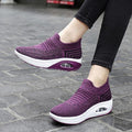 women's elastic lightweight breathable sneakers