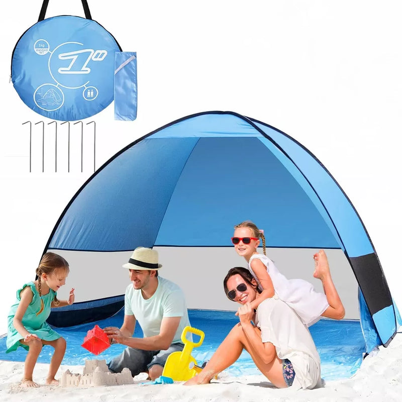 Pop Up Portable Beach Canopy Sun Shade Shelter Outdoor Camping Fishing Tent Mesh