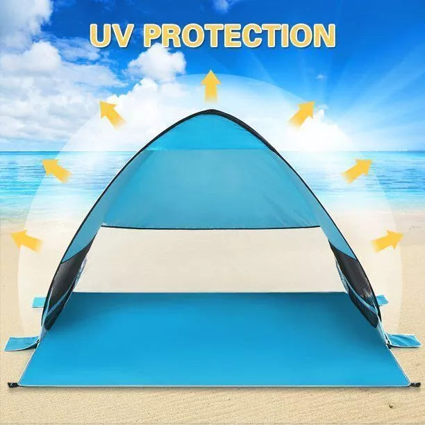 Pop Up Portable Beach Canopy Sun Shade Shelter Outdoor Camping Fishing Tent Mesh