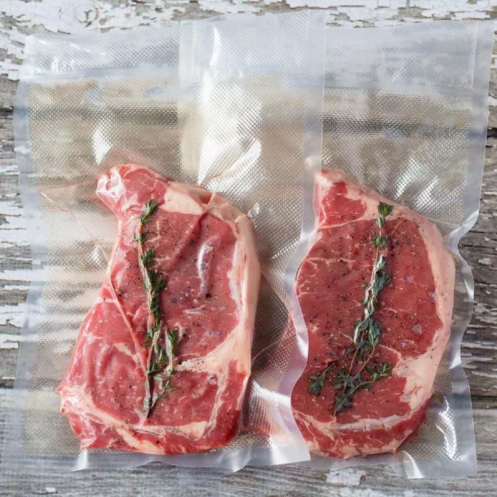 Vacuum Sealer Bags 2-11"x50' Rolls Food Magic Seal! Great $$ saver!