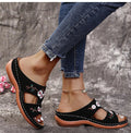 Embroider Flower Colorful women's Sandals