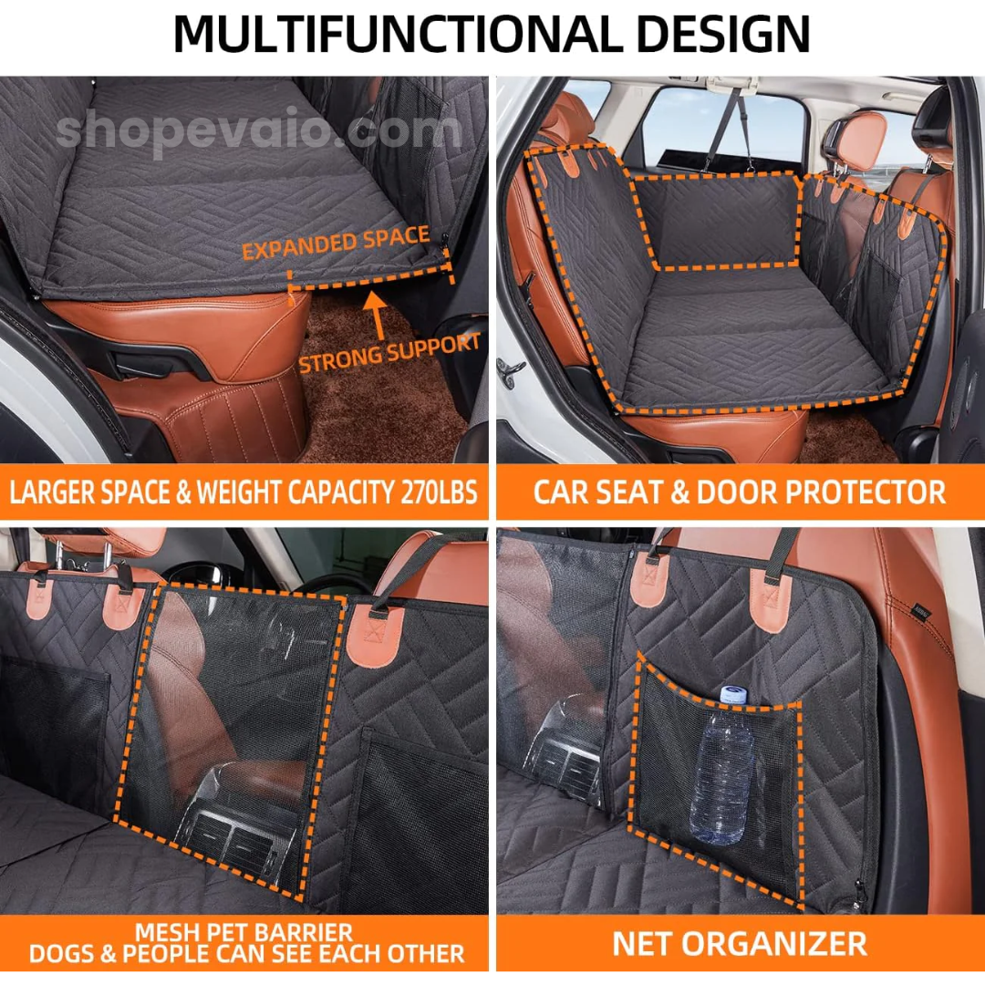 Hard Bottom Seat Extender for Dogs