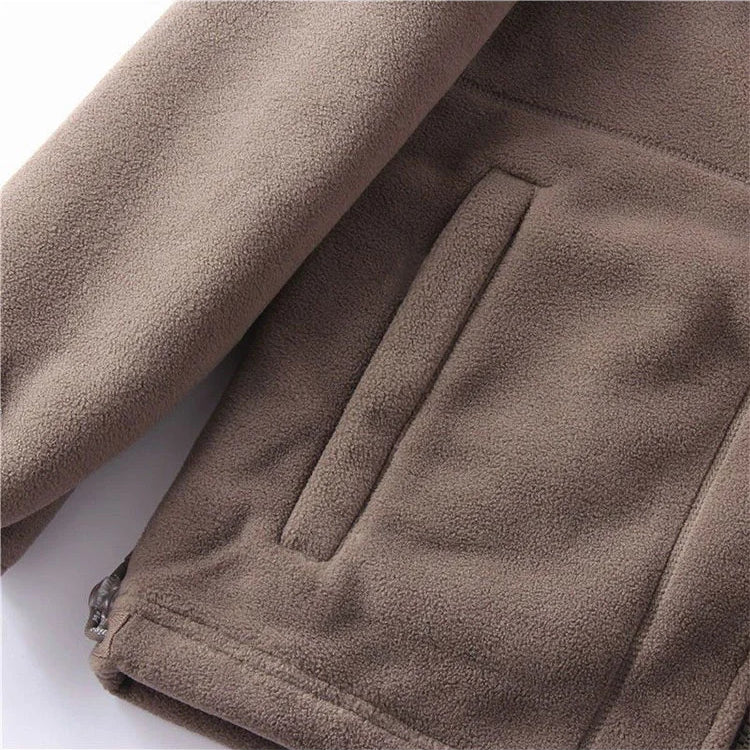 Double Layer Fleece Hooded Jacket Vestora Norway