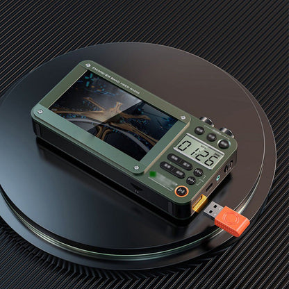 High-end Video Plug-in Bluetooth Pocket Media Video Radio Player, For Camping and outdoor activities