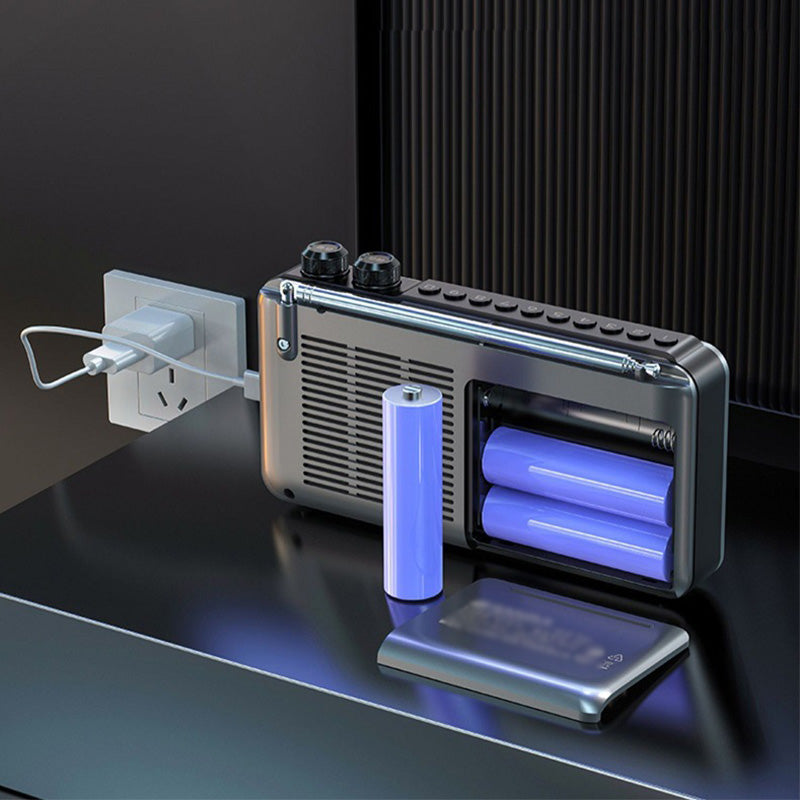 High-end Video Plug-in Bluetooth Pocket Media Video Radio Player, For Camping and outdoor activities