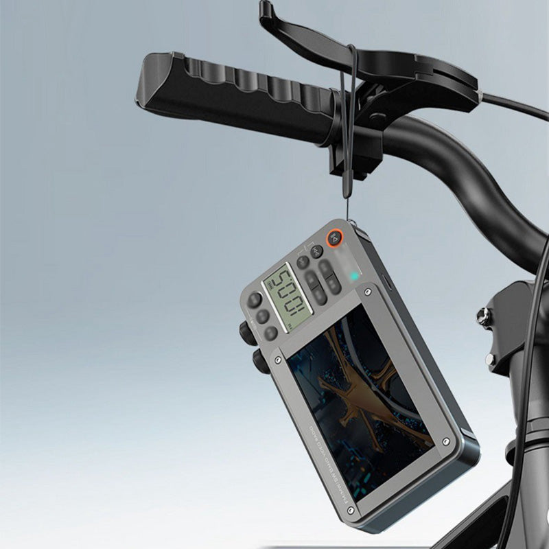 High-end Video Plug-in Bluetooth Pocket Media Video Radio Player, For Camping and outdoor activities